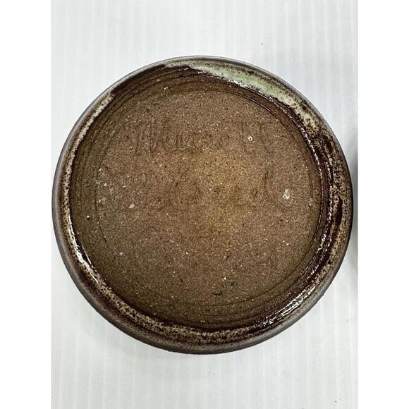 VINTAGE MERRITT ISLAND STUDIO ART POTTERY CANDLESTICK CANDLE HOLDERS HANDMADE - Picture 7 of 12